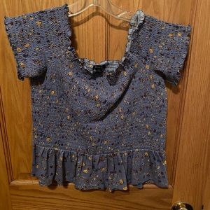 American eagle off shoulder top